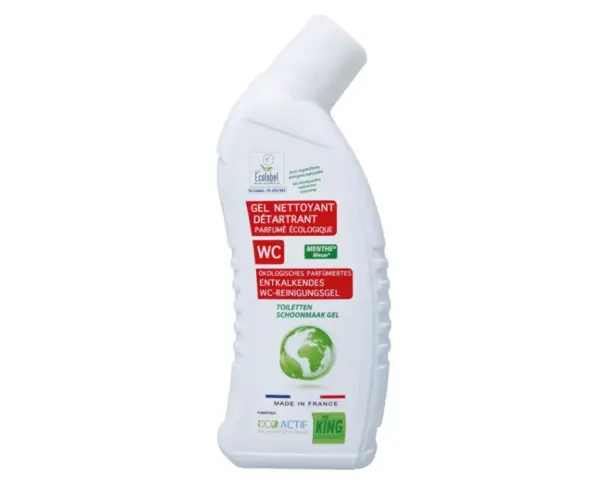 Gel Nettoyant WC Menthe Ecolabel 750ml – Écologique et Efficace